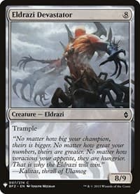 Eldrazi Devastator from The List Reprints