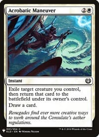 Acrobatic Maneuver from The List Reprints