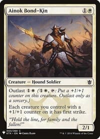Ainok Bond-Kin from The List Reprints