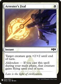Arrester's Zeal from The List Reprints