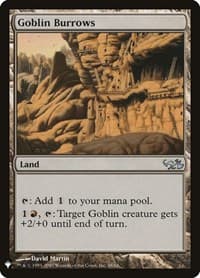 Goblin Burrows from The List Reprints