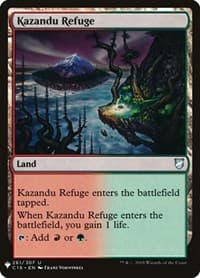 Kazandu Refuge from The List Reprints