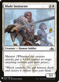 Blade Instructor from The List Reprints