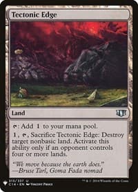 Tectonic Edge from The List Reprints