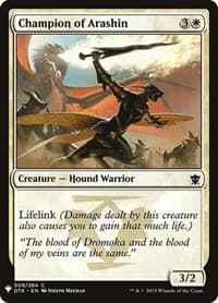 Champion of Arashin from The List Reprints