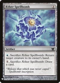 Aether Spellbomb from The List Reprints