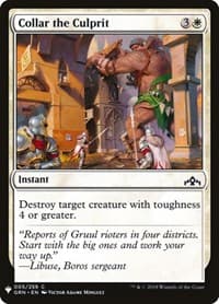 Collar the Culprit from The List Reprints