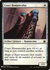 Court Homunculus from The List Reprints