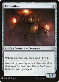 Cathodion from The List Reprints