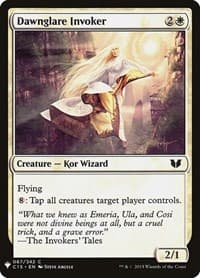 Dawnglare Invoker from The List Reprints