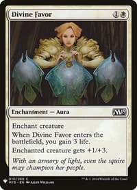 Divine Favor from The List Reprints