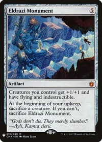 Eldrazi Monument from The List Reprints