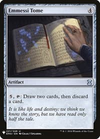 Emmessi Tome from The List Reprints