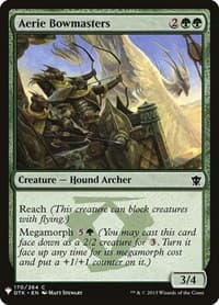 Aerie Bowmasters from The List Reprints