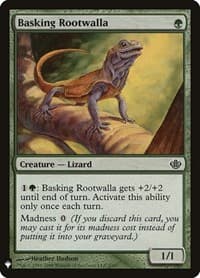 Basking Rootwalla from The List Reprints