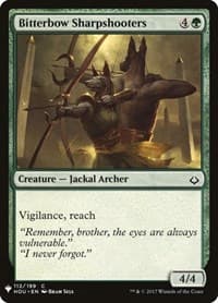 Bitterbow Sharpshooters from The List Reprints