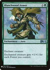Blanchwood Armor from The List Reprints