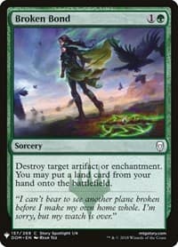 Broken Bond from The List Reprints