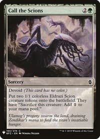 Call the Scions from The List Reprints