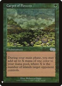 Carpet of Flowers from The List Reprints