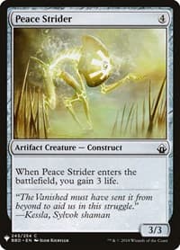 Peace Strider from The List Reprints