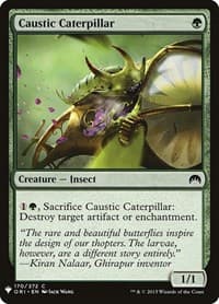 Caustic Caterpillar from The List Reprints