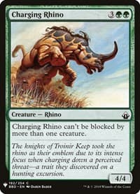 Charging Rhino from The List Reprints