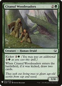 Citanul Woodreaders from The List Reprints