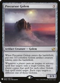 Precursor Golem from The List Reprints
