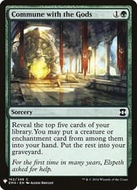 Commune with the Gods from The List Reprints