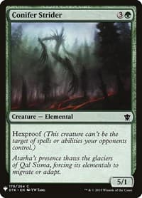 Conifer Strider from The List Reprints