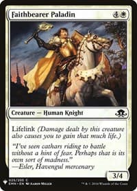 Faithbearer Paladin from The List Reprints