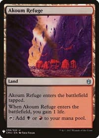 Akoum Refuge from The List Reprints