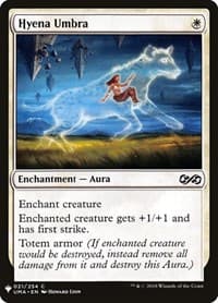 Hyena Umbra from The List Reprints