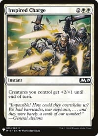 Inspired Charge from The List Reprints