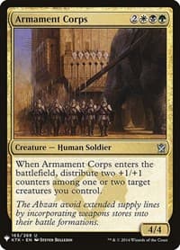 Armament Corps from The List Reprints
