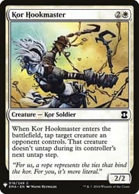 Kor Hookmaster from The List Reprints