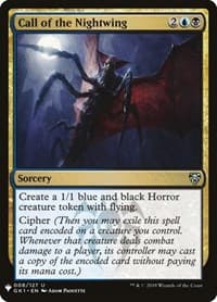 Call of the Nightwing (GK1) from The List Reprints