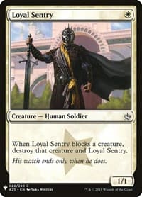 Loyal Sentry from The List Reprints
