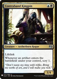 Contraband Kingpin from The List Reprints