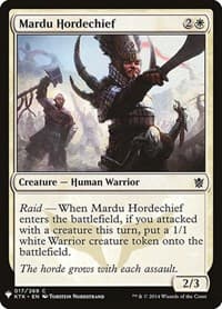 Mardu Hordechief from The List Reprints