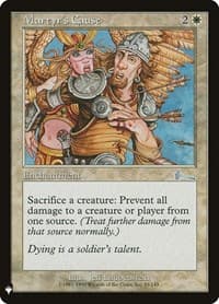 Martyr's Cause from The List Reprints