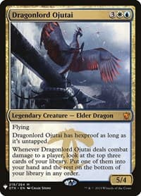 Dragonlord Ojutai from The List Reprints