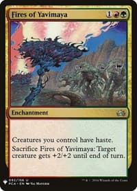 Fires of Yavimaya from The List Reprints