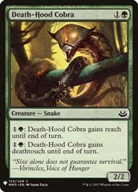 Death-Hood Cobra from The List Reprints