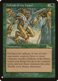 Defense of the Heart from The List Reprints