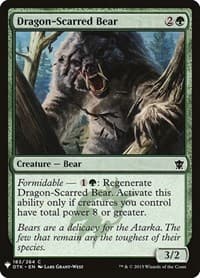 Dragon-Scarred Bear from The List Reprints