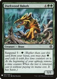 Durkwood Baloth from The List Reprints