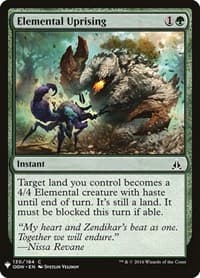 Elemental Uprising from The List Reprints