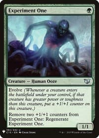 Experiment One from The List Reprints